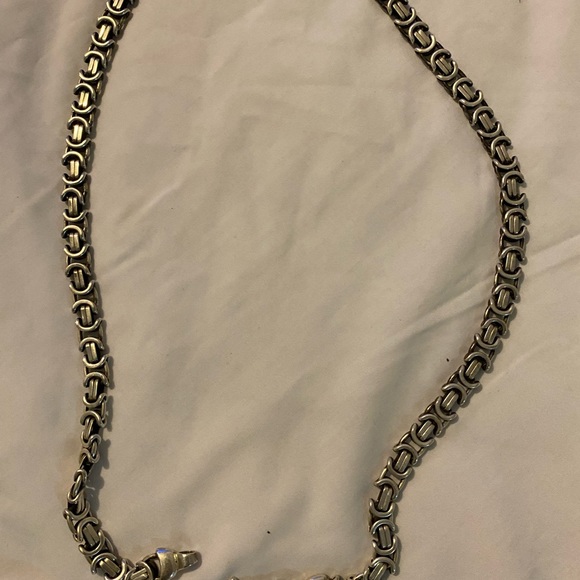 Necklaces
925 Sterling Silver 24.5" Necklace 80.25g - Picture 2 of 7